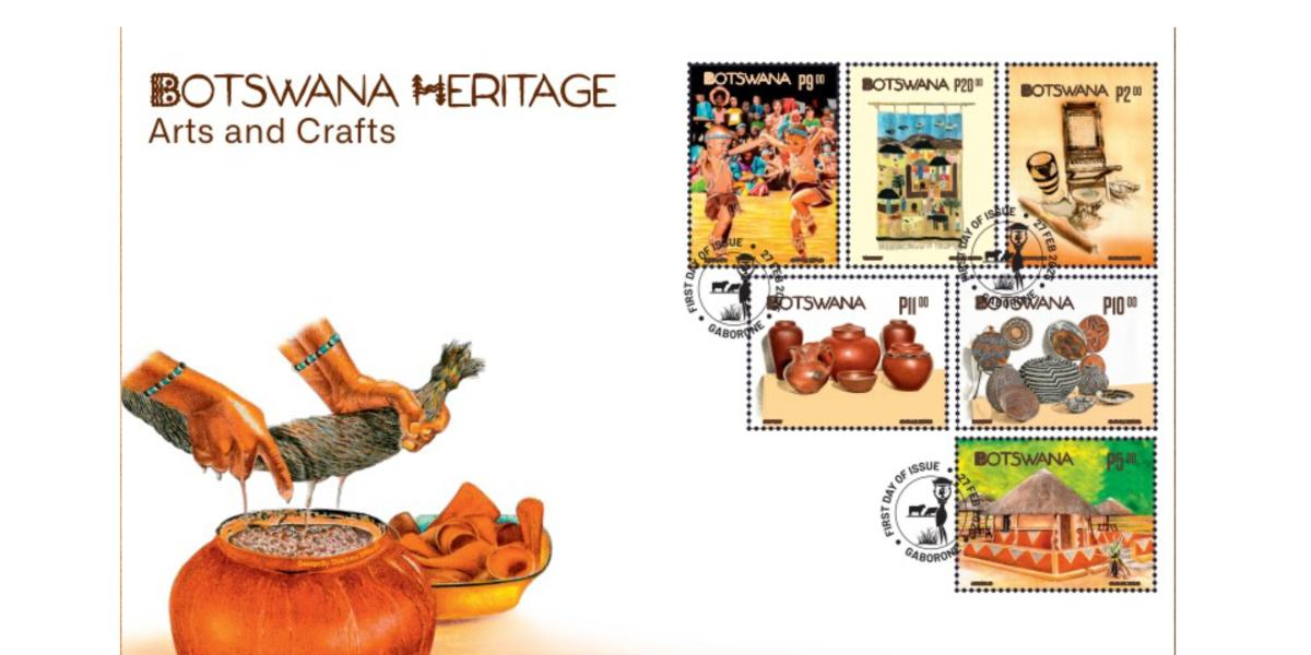BotswanaPost Unveils the First Commemorative Stamp Issue of 2025: Botswana Heritage - Arts and Crafts